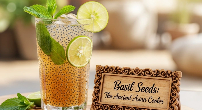 Basil Seeds The Ancient Asian Cooler