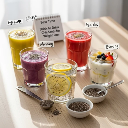 Best Time to Drink Chia Seeds for Weight Loss