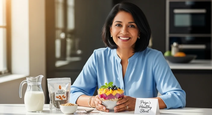 Case Study 2 Priya, 47, High Cholesterol — Singapore