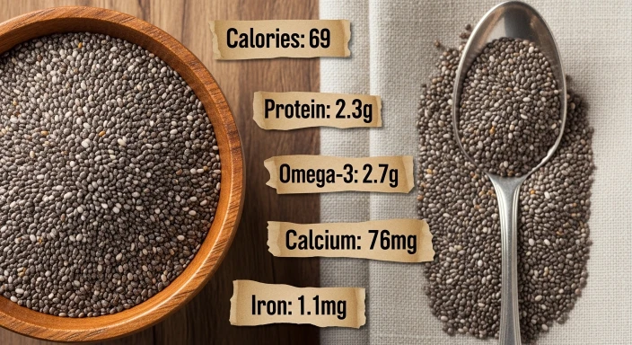 Chia Seeds Nutrition Facts Per Tablespoon