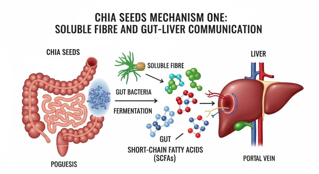 Mechanism One Soluble Fibre and Gut-Liver Communication