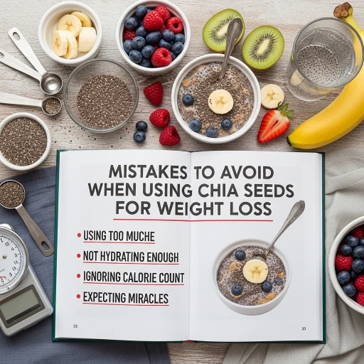 Mistakes to Avoid When Using Chia Seeds for Weight Loss