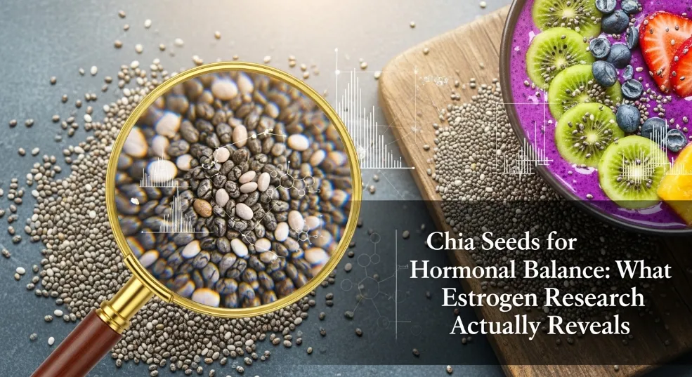 Chia Seeds for Hormonal Balance What Estrogen Research Actually Reveals