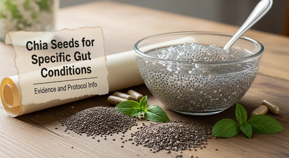 Chia Seeds for Specific Gut Conditions — Evidence and Protocol