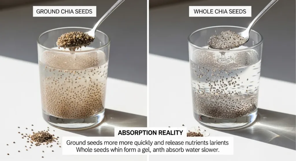 Ground vs. Whole Chia Seeds The Absorption Reality