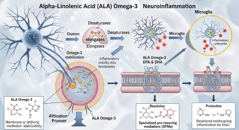 Mechanism 3 Polyphenols → Neuroprotection and Oxidative Stress