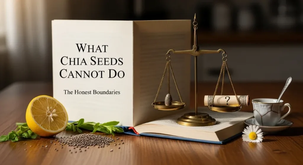 What Chia Seeds Cannot Do The Honest Boundaries