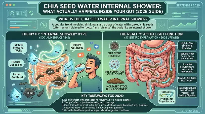 What Is the Chia Seed Water Internal Shower