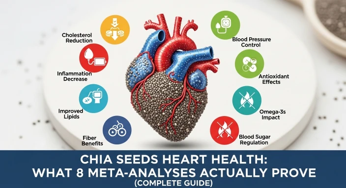 Chia Seeds Heart Health What 8 Meta-Analyses Actually Prove ( Complete Guide)