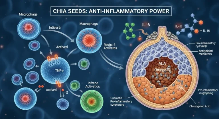 How Chia Seeds Fight Inflammation The Real Antioxidant and Molecular Mechanism Explained