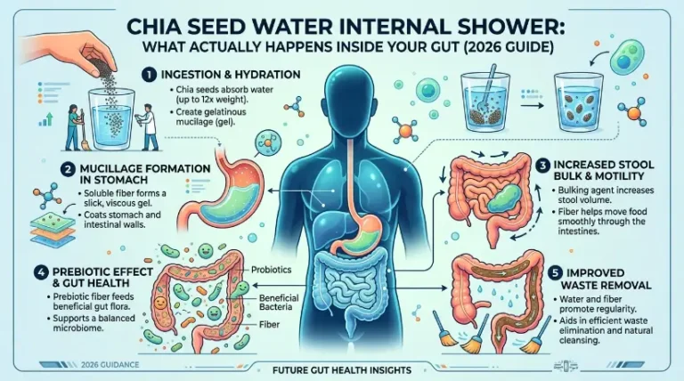 Chia Seed Water Internal Shower